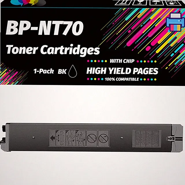 BP-NT70 Toner Cartridges for Sharp BP-50C26 BP-50C31 BP-50C36 etc. Printers