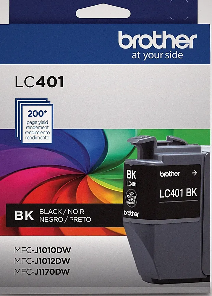 Genuine LC401BK Standard Yield Black Ink Cartridge