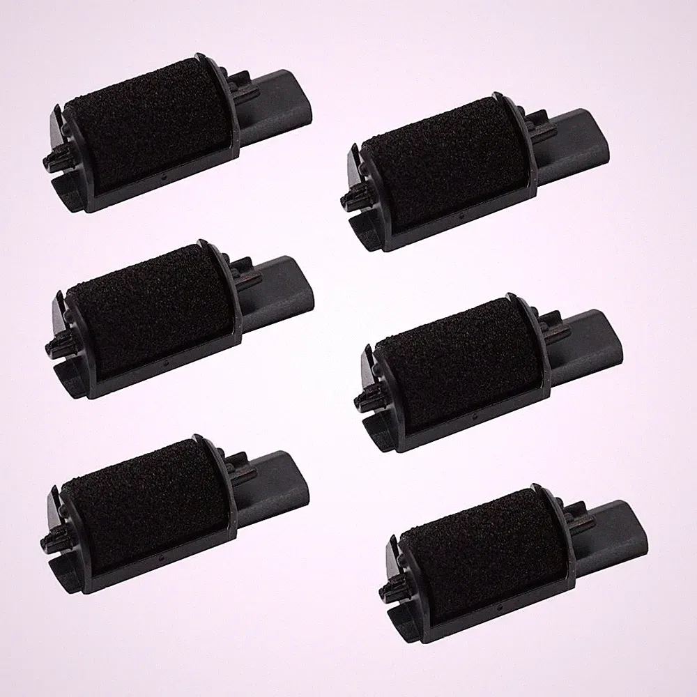 IR-40 Ink Roller (6 Pack) Compatible Calculator Printer Ribbon for Casio, Sharp