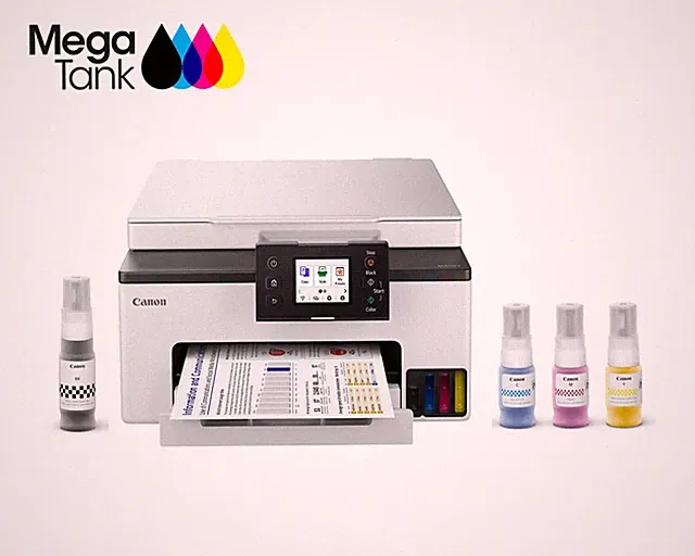 New Canon MAXIFY GX1020 MegaTank Wireless Home & Office All-In-One Color Printer