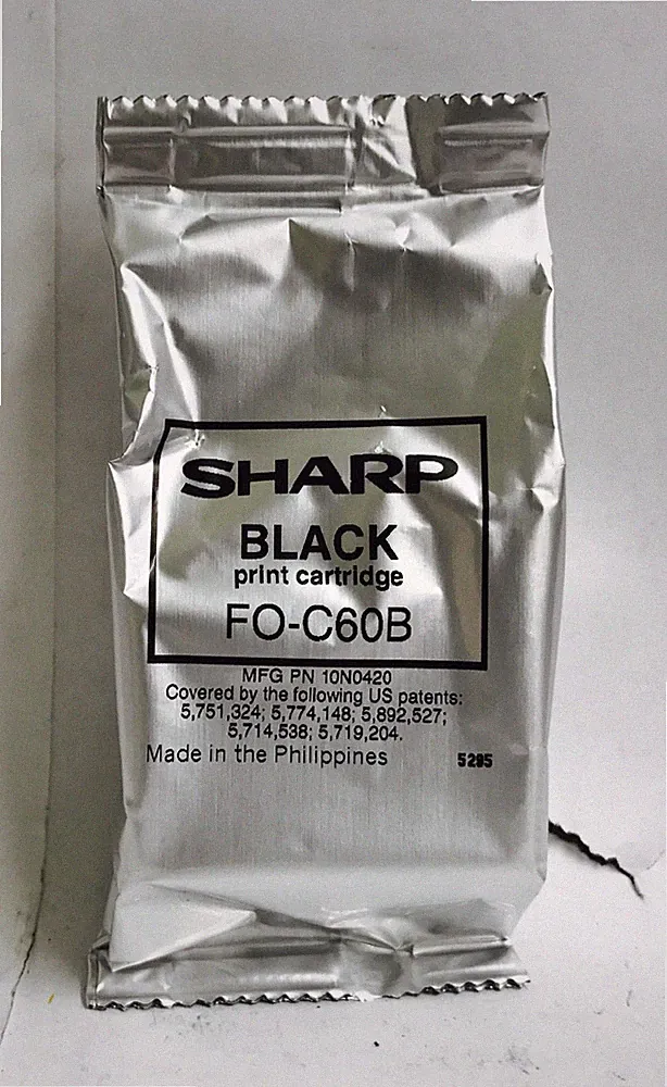 New Genuine Sharp FO-C60B Ink Cartridges