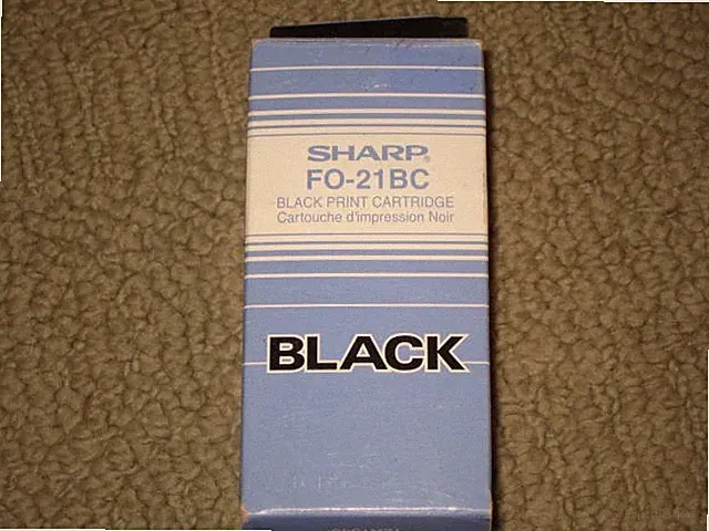 Sharp Black Ink Cartridge # FO-21BC