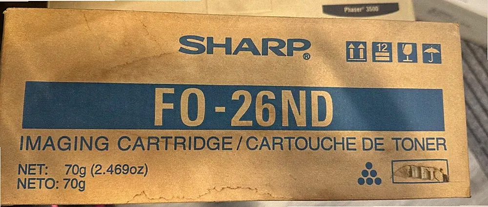 Sharp F0-26ND Imaging Printer Cartridge/Toner